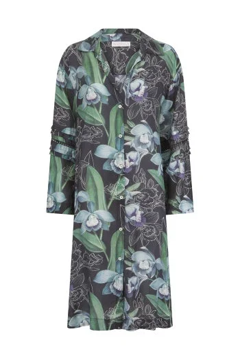 Shop Before It’s Gone!PR uno black orchid shirt dress