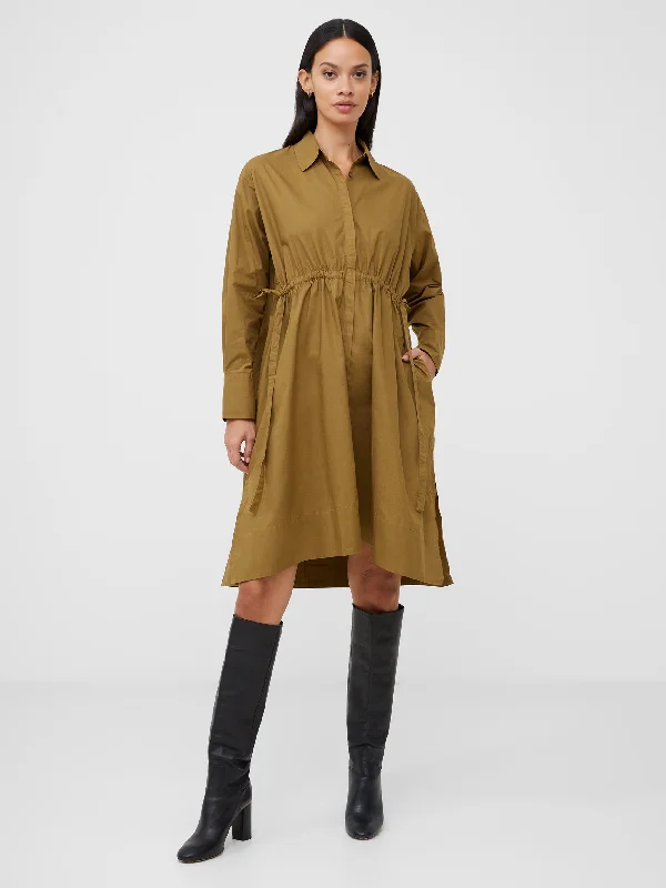 Limited-Time Price Drop!Rhodes Poplin Shirt Dress
