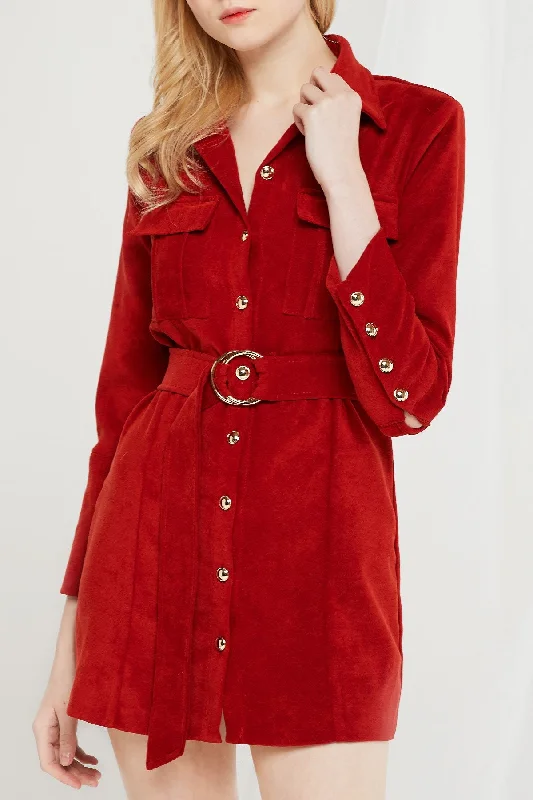 Shop Before It’s Gone!Rory Pocket Shirt Dress