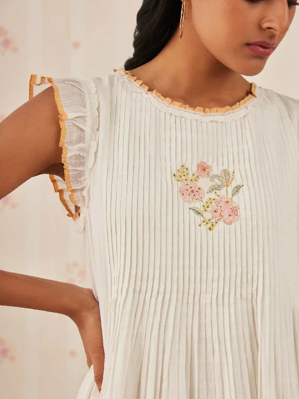 Save Money, Shop Happy!Rose Flutter Sleeves Midi Dress