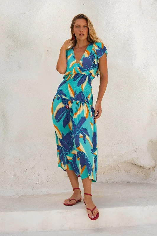 Shop Now and Save!Sunshine Bohemian Midi Dress