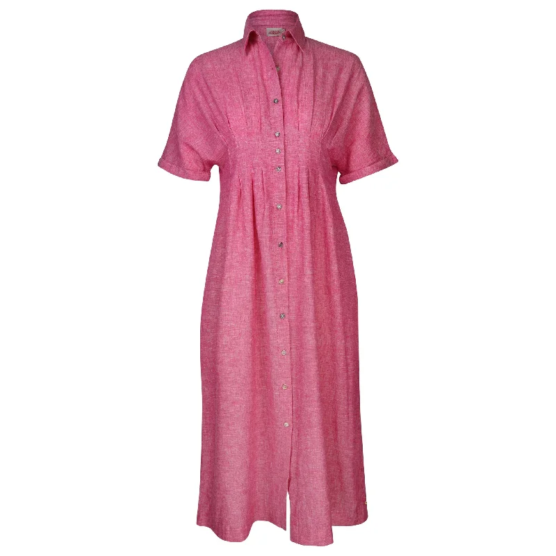 Don’t Wait – Shop Today!Tanya Tuck Shirt Dress Yd Pink Topaz
