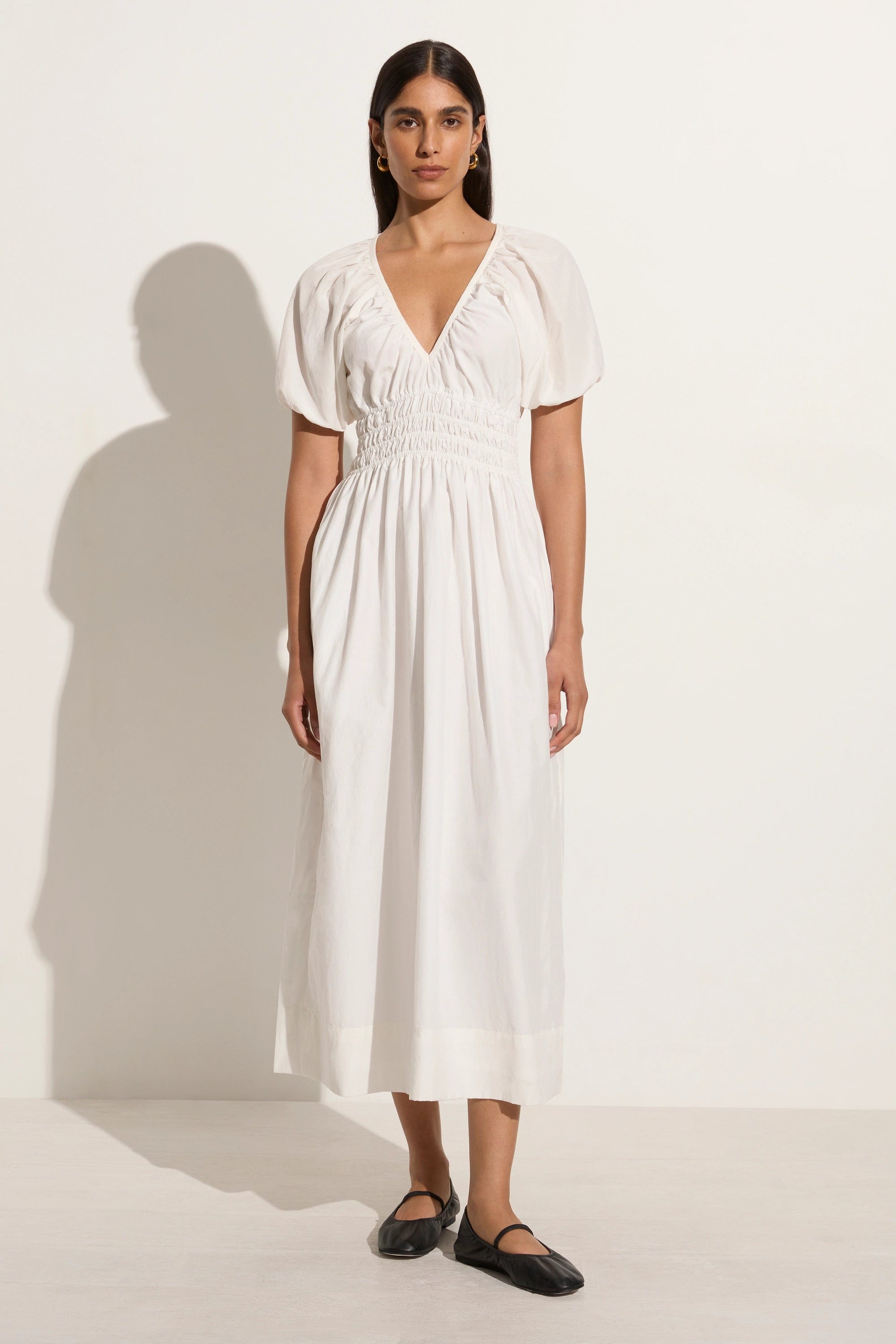 Instant Savings Await!Teatro Midi Dress White