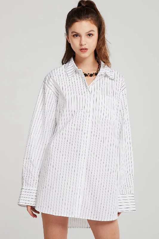 Grab Yours Before It’s Too Late!Zoey Puff Sleeve Shirt Dress